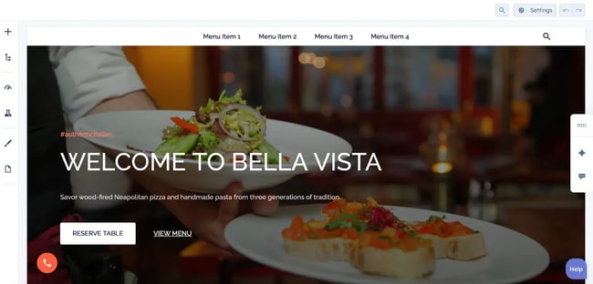 how to build one-page ai generated websites with hubspot, edit ai-generated website with content hub